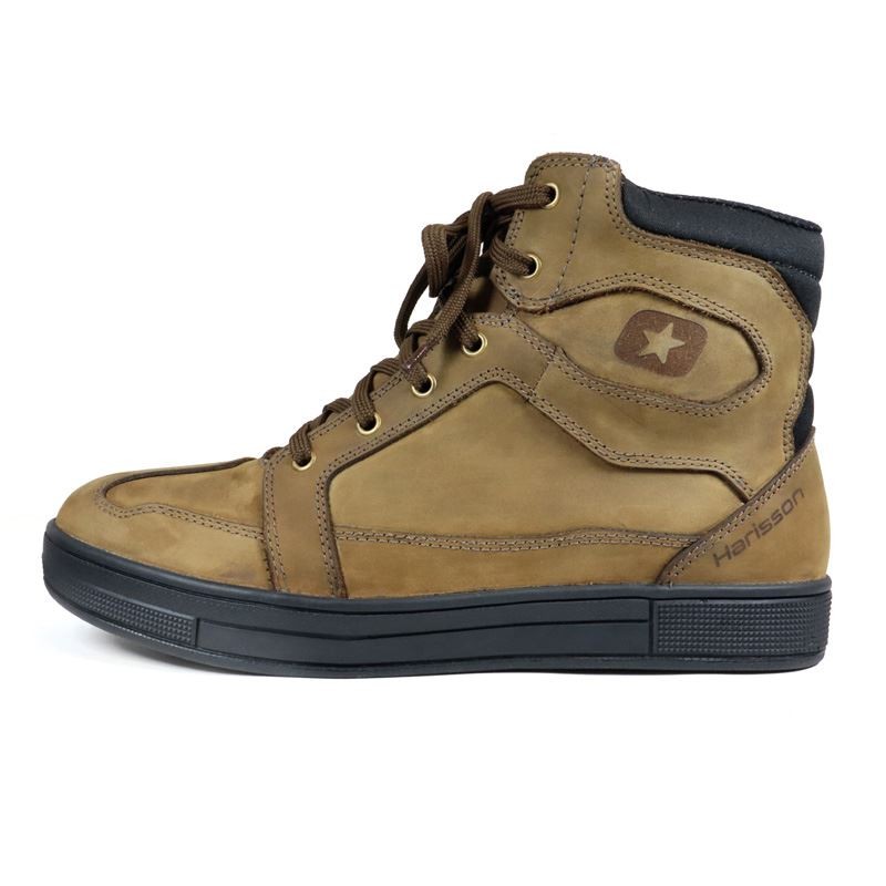 Chaussures Harisson Branco Marron Semelle Noire